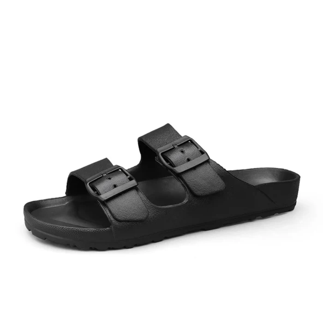 Herren-Sandale mit Schnallen