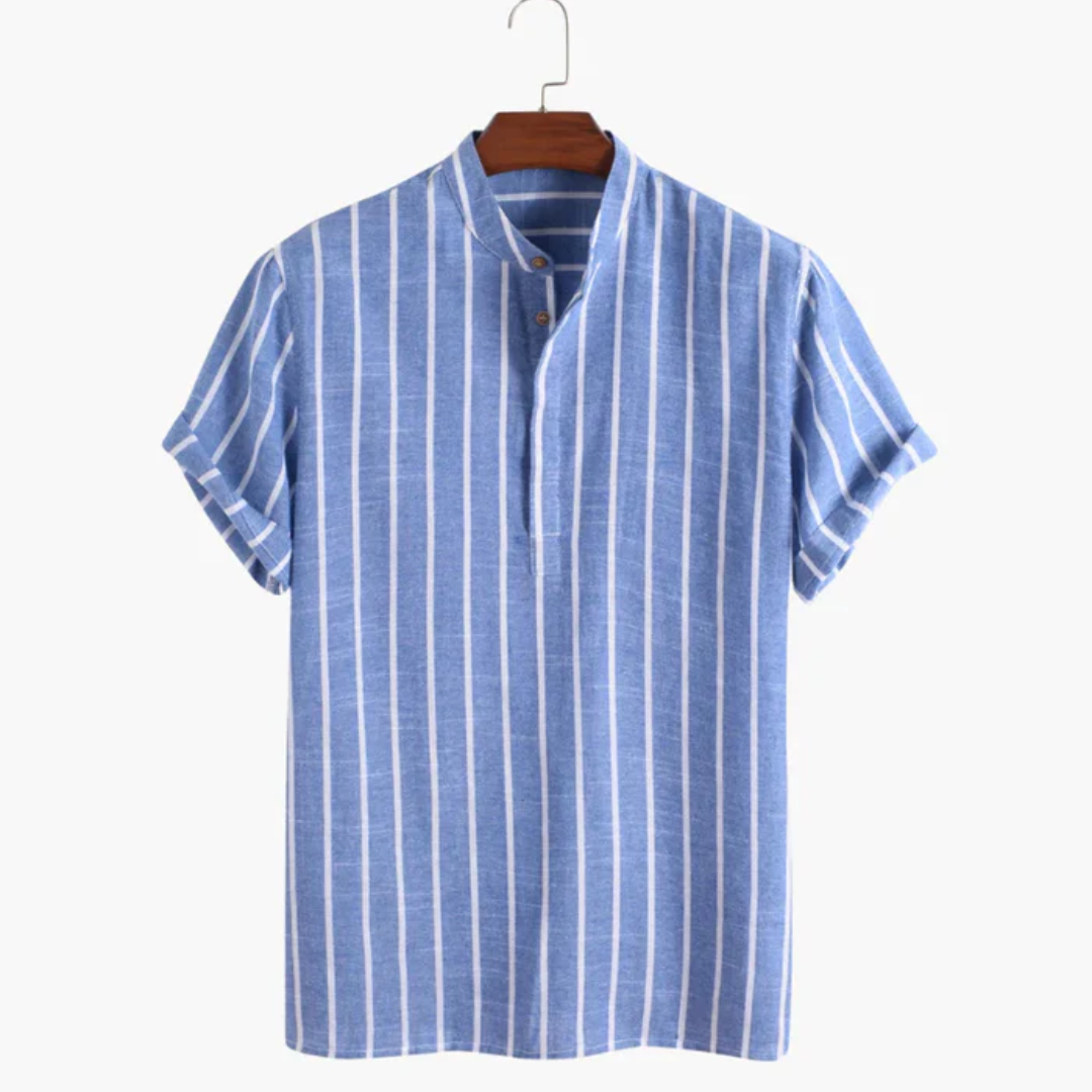 Gestreiftes Herren-Poloshirt